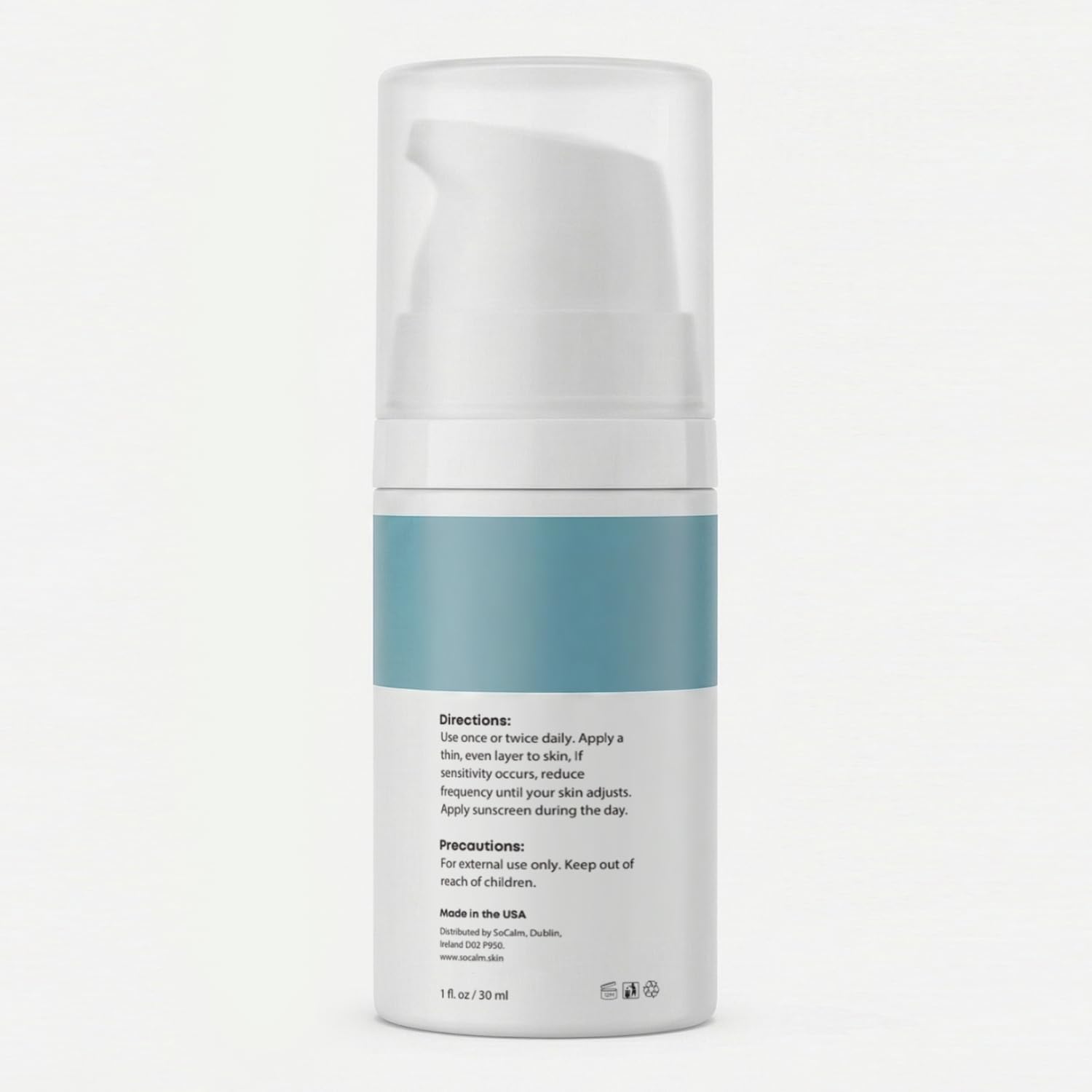 SoCalm Azelaic Acid 10% for Rosacea-Prone Skin – Calms Face Redness & Evens Tone, with Niacinamide & Ceramide NP, Fragrance-Free, 30ml / 1oz - dailyvitalstore