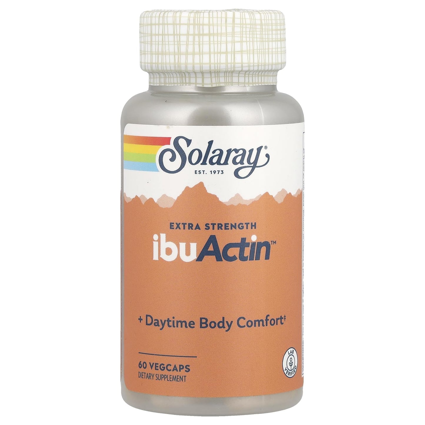 SOLARAY Ibuactin - Turmeric and Ginger Supplement for Men and Women, Body Comfort Supplement, Turmeric & Ginger Capsules - 60 Count VegCaps - dailyvitalstore