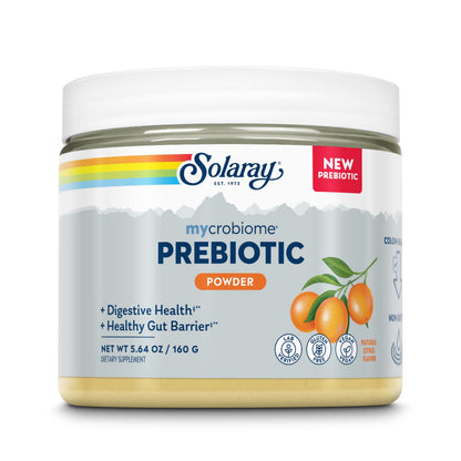 SOLARAY Mycrobiome Prebiotic Powder, Prebiotics for Women and Men, Digestive Nutritional Supplements for Colon and Gut Health, Easy-to-Mix, Non-Bloating Formula, - dailyvitalstore