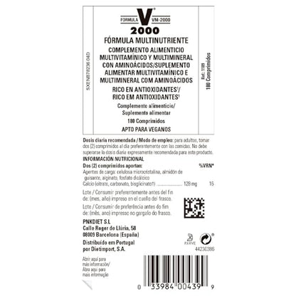 Solgar Formula VM-2000 (Multinutrient System), 180 Tablets - Premium Quality Multiple - Contains Zinc - Supports A Healthy Immune System - Vegan, Dairy Free, Kosher - 90 Servings - dailyvitalstore
