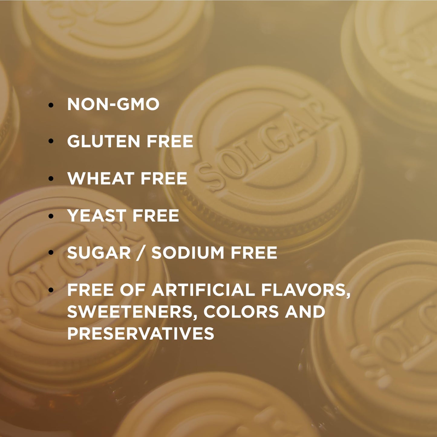 Solgar - Vitamins Only, 90 veggie caps - dailyvitalstore