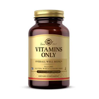 Solgar - Vitamins Only, 90 veggie caps - dailyvitalstore
