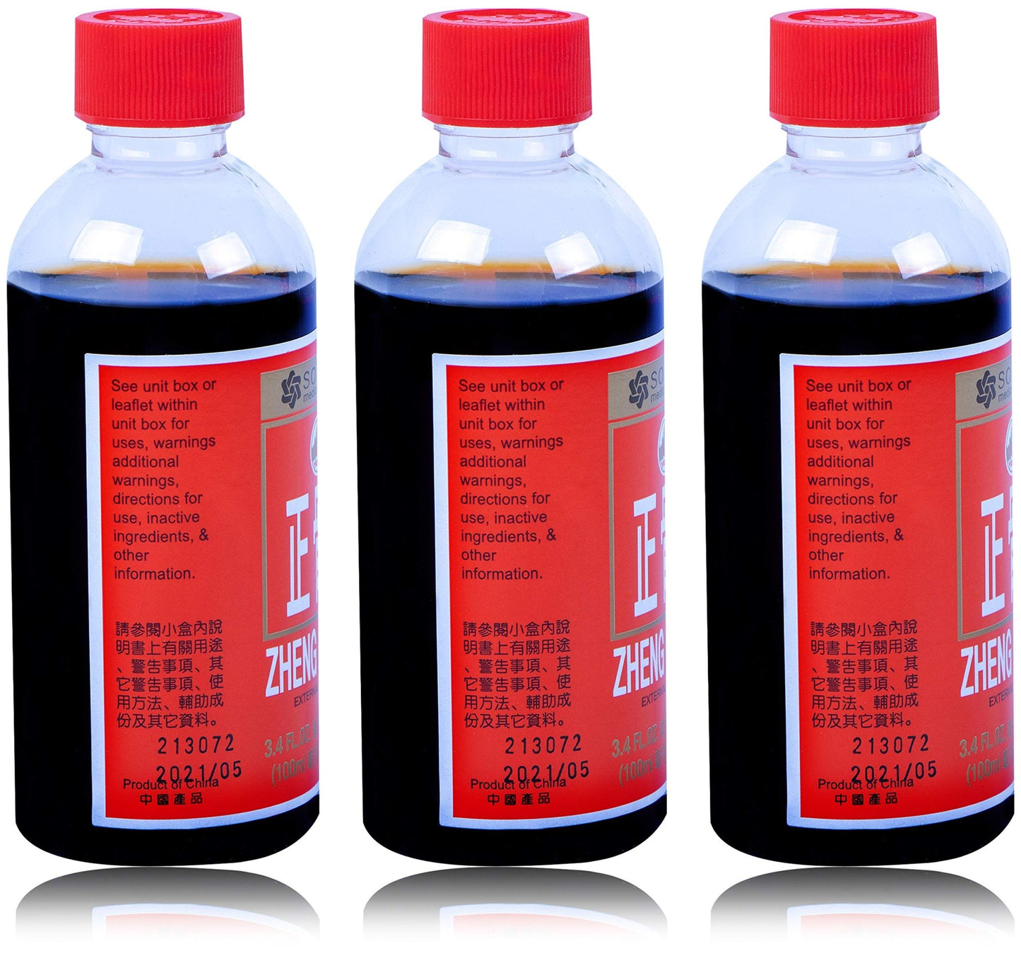 Solstice Medicine Company - Zheng Gu Shui Pain Relief - 3 Pack - 3.4 OZ - dailyvitalstore