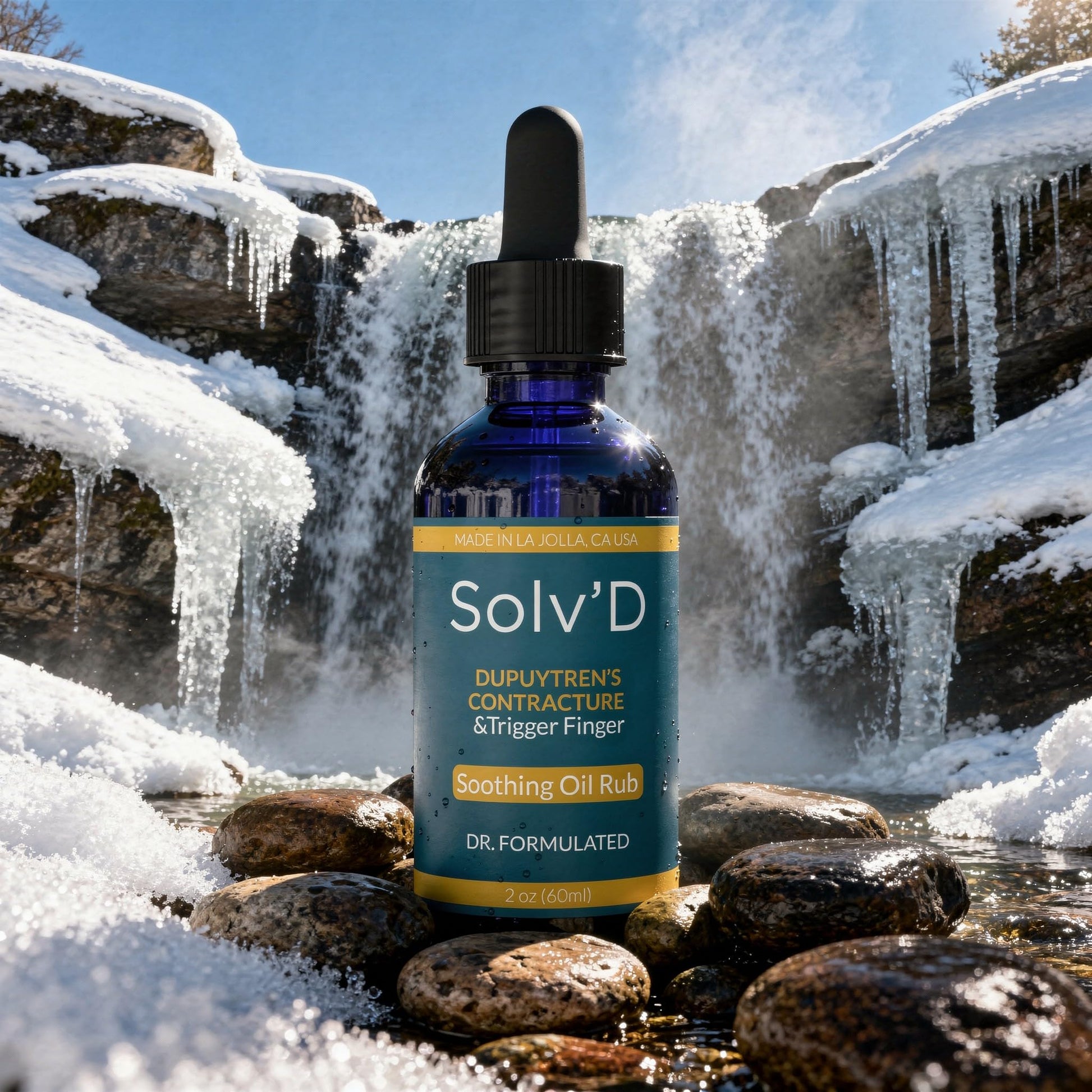 SOLV'D – Natural Relief for Dupuytren’s Contracture | A Powerful Blend of Mixed Tocopherols, Rose Hips, and DMSO, Reduces Scarring and restores Flexibility. Also for Gamer’s Thumb & Trigger Finger! - dailyvitalstore