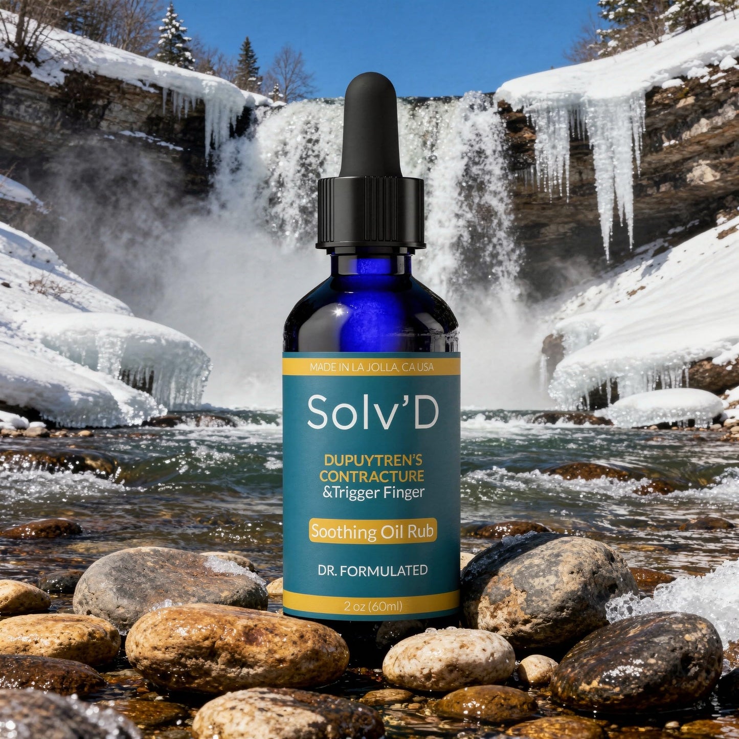 SOLV'D – Natural Relief for Dupuytren’s Contracture | A Powerful Blend of Mixed Tocopherols, Rose Hips, and DMSO, Reduces Scarring and restores Flexibility. Also for Gamer’s Thumb & Trigger Finger! - dailyvitalstore