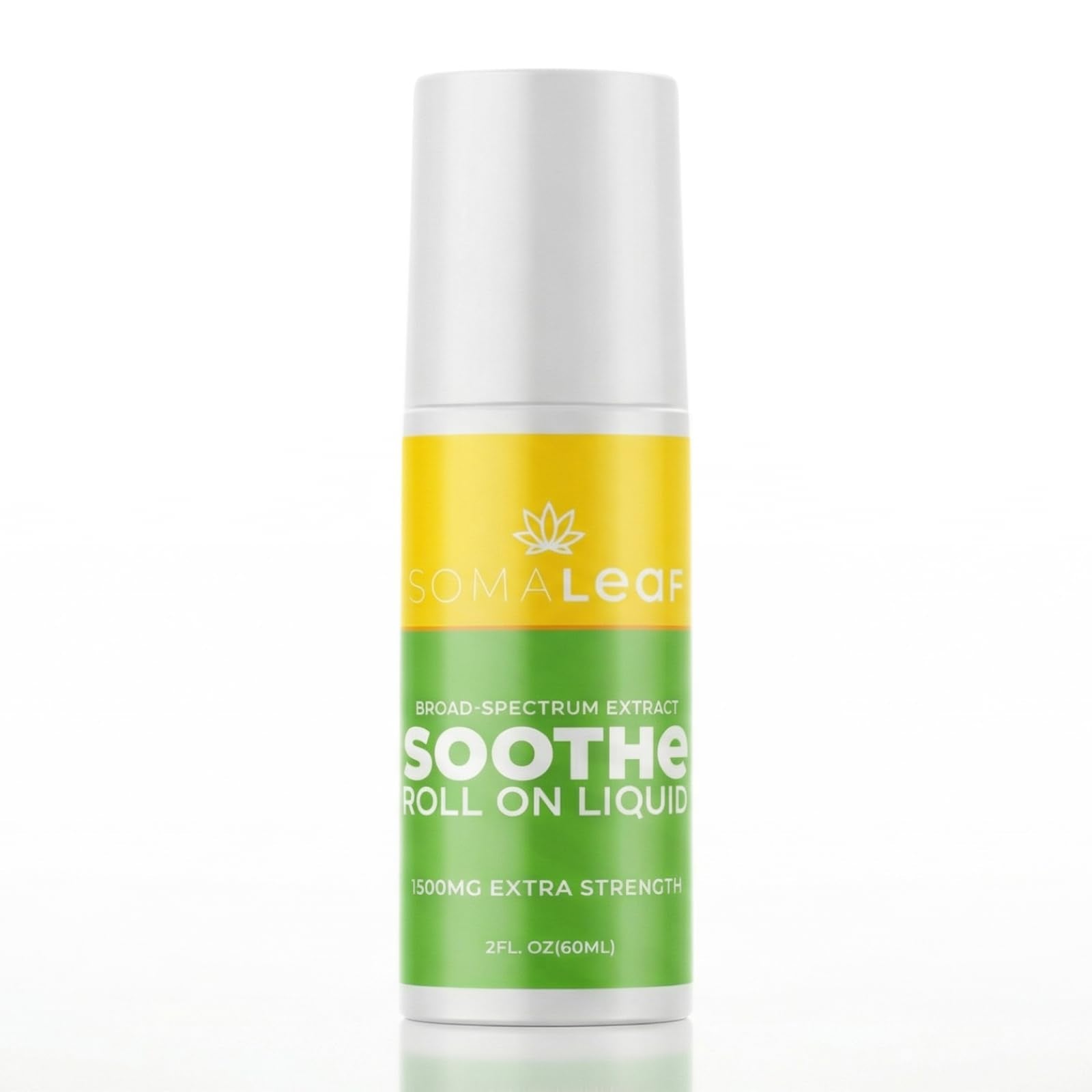 SomaLeaf Soothe Roll-On, 1500 MG, Extra Strength, Natural Comfort for Muscles, Hips, Joints, Neck, Back, Elbows, Fingers, Hands, and Knees - dailyvitalstore