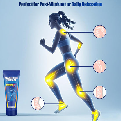 Soothing Cooling Gel for Muscle Tightness – Fast Absorbing Formula with Aloe Vera, Menthol & Tea Tree Oil | Sports & Daily Body Care Gel for Women & Men | Non-Greasy, Refreshing Feel (100ML/3.4oz) - dailyvitalstore