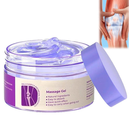 Soothing Relief Massage Gel, Joint Gel Purple Gel Cooling Activities Throughout The Body, Soothing Knees, Lumbar, Neck, Back, Shoulders, Hands, and Feet - dailyvitalstore