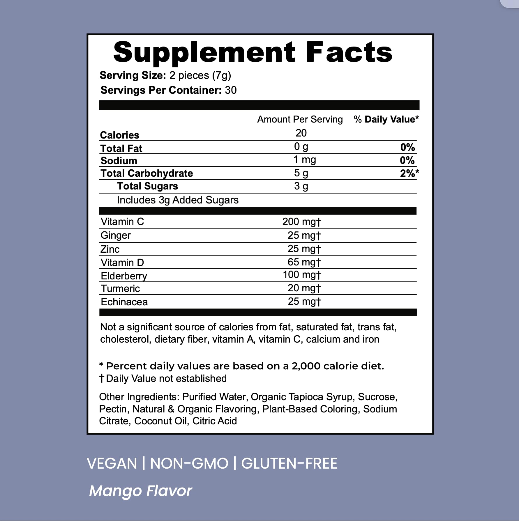 SOULBELLY Super Immunity | Remedy Vitamin Gummies for Immune Support | Vegan | Gluten-Free | Non-GMO | 60 Count - dailyvitalstore