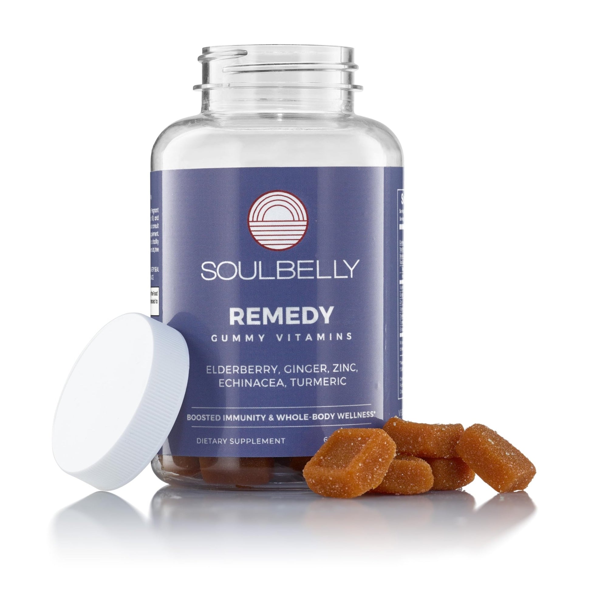 SOULBELLY Super Immunity | Remedy Vitamin Gummies for Immune Support | Vegan | Gluten-Free | Non-GMO | 60 Count - dailyvitalstore
