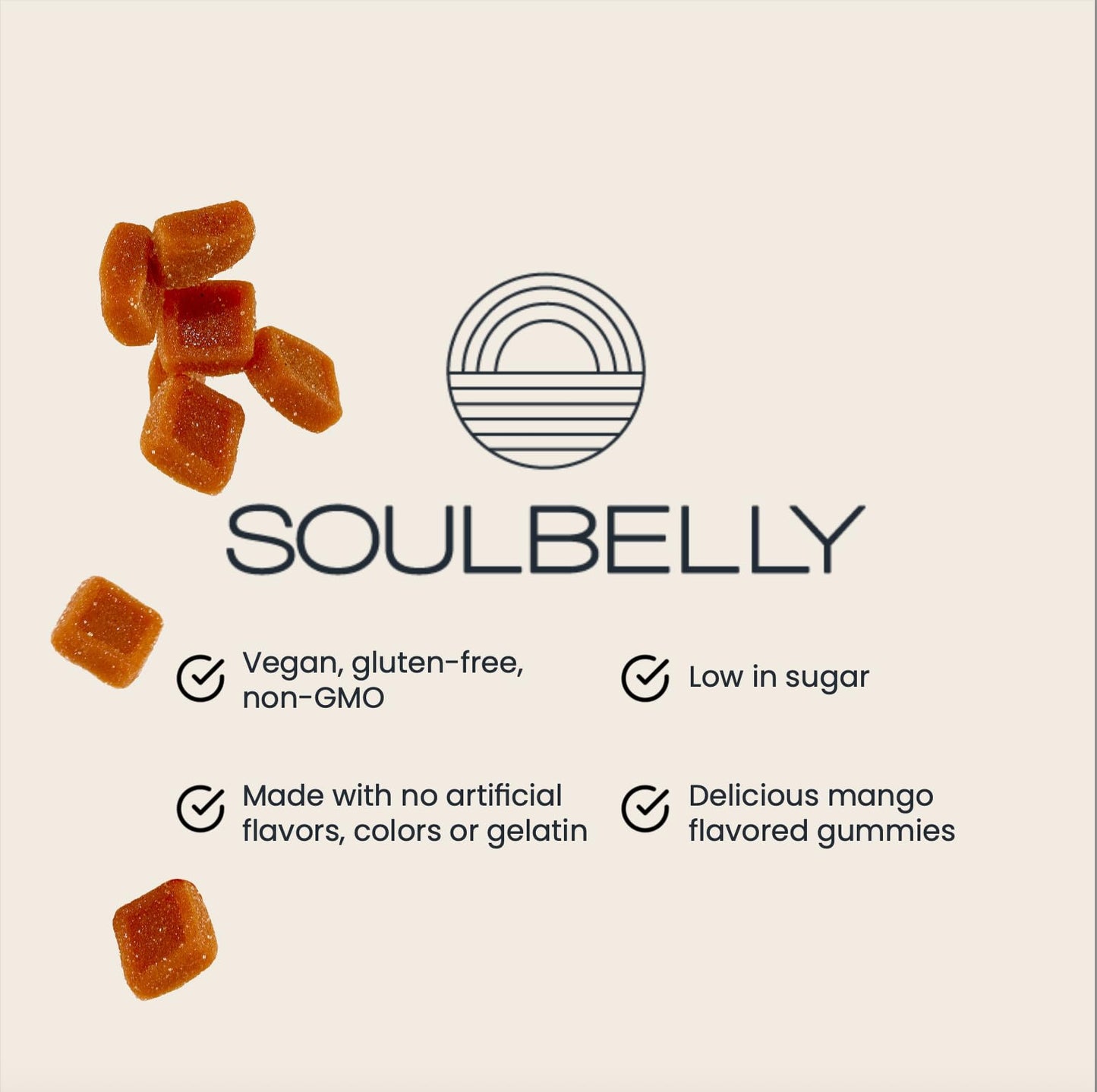 SOULBELLY Super Immunity | Remedy Vitamin Gummies for Immune Support | Vegan | Gluten-Free | Non-GMO | 60 Count - dailyvitalstore