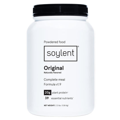 Soylent Complete Nutrition Gluten-Free Vegan Protein Meal Replacement Powder, Original, 36.8 Oz - dailyvitalstore