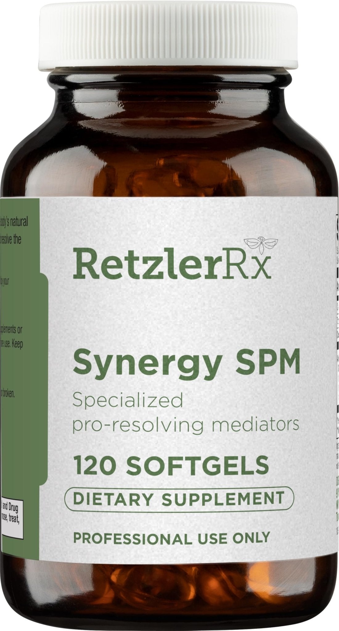 Specialized Pro Resolving Mediators - Synergy SPM by RetzlerRx® - SPM's for Joint Comfort, Tissue Health & Minor Discomfort Relief* - Non-GMO - Gluten Free - 120 Softgels - dailyvitalstore