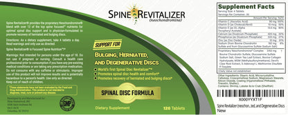 Spine Revitalizer (neochondromine) Back Pain and Neck Pain Support for Bulging, Herniated, and Degenerative Discs - dailyvitalstore