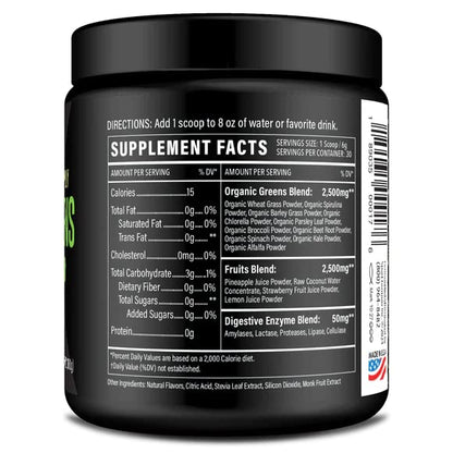 Sport Formula 99 Organic Greens Superfood Powder, Cold Pressed Vegan and Keto Powder, Non-GMO, Low Calorie Daily Green Juice Powder - dailyvitalstore