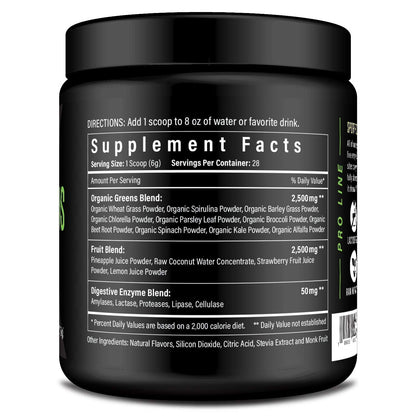 Sport Formula 99 Organic Greens Superfood Powder, Cold Pressed Vegan and Keto Powder, Non-GMO, Low Calorie Daily Green Juice Powder - dailyvitalstore
