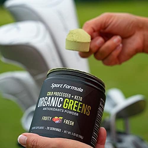 Sport Formula 99 Organic Greens Superfood Powder, Cold Pressed Vegan and Keto Powder, Non-GMO, Low Calorie Daily Green Juice Powder - dailyvitalstore