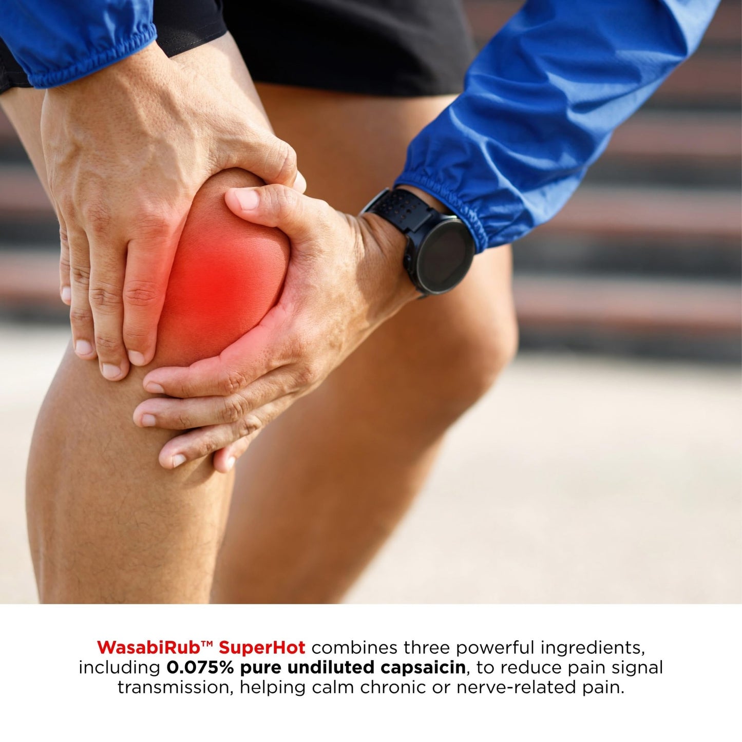 SportPharm WasabiRub Super Hot Sports Topical Pain Relief Gel - dailyvitalstore