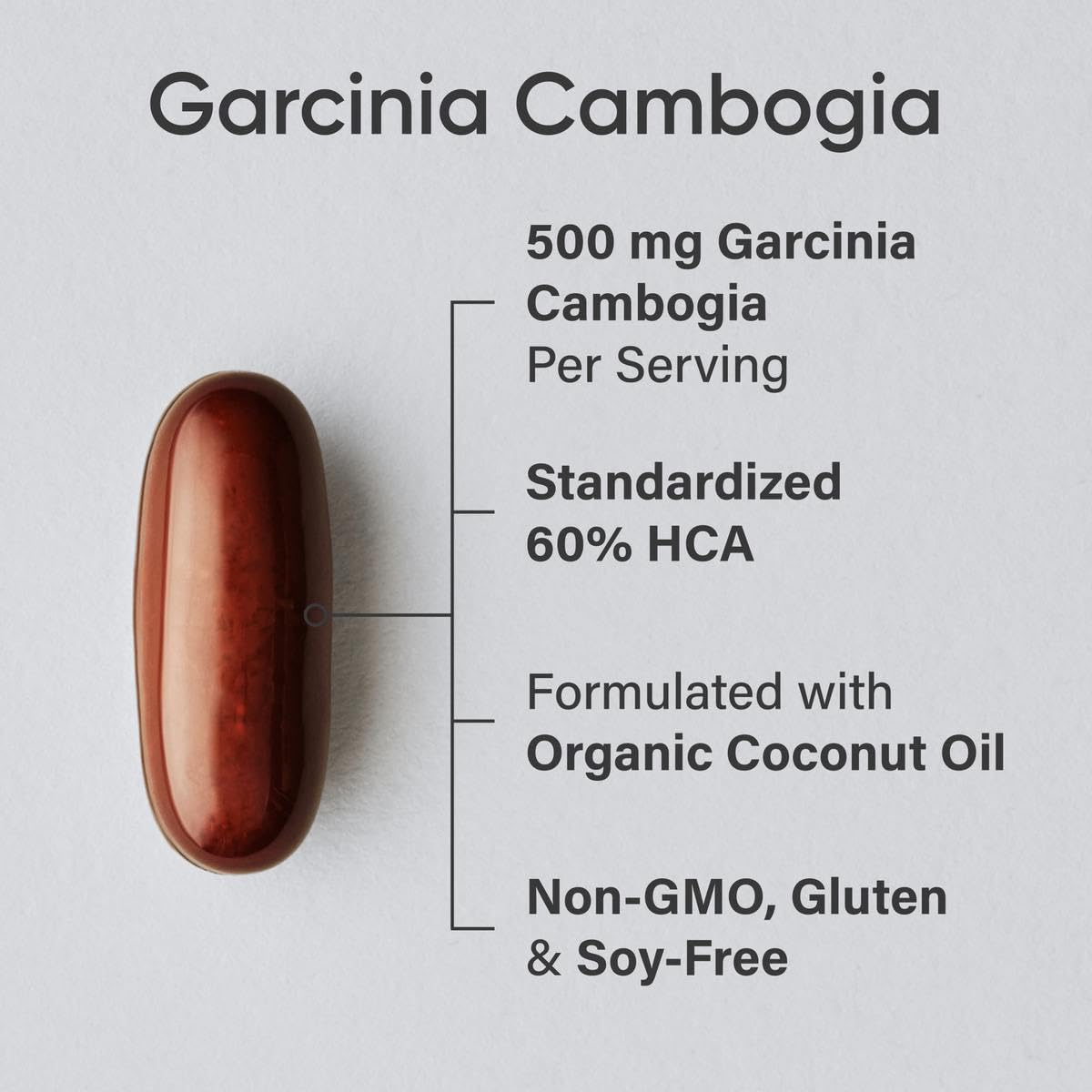 Sports Research Garcinia Cambogia Extract (60% HCA) with Extra Virgin Organic Coconut Oil | Non-GMO, Soy & Gluten Free (90 Liquid Softgels) - dailyvitalstore
