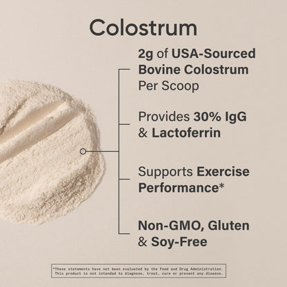 Sports Research® Gut Health Pack - Daily Probiotics w/Lacto & Bifido Probiotic Strains (60 Billion CFU) and U.S. Sourced Bovine Colostrum Powder w/IgG Antibodies for Gut Health & Digestive Support - dailyvitalstore