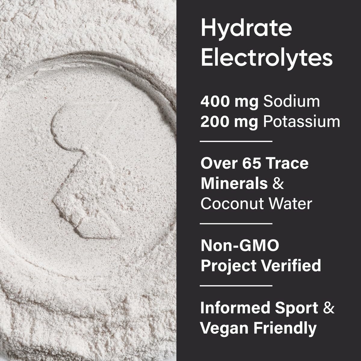Sports Research® Hydrate Electrolytes Powder Packets - Sugar-Free & Naturally Flavored with Vitamins, Minerals, and Coconut Water - dailyvitalstore