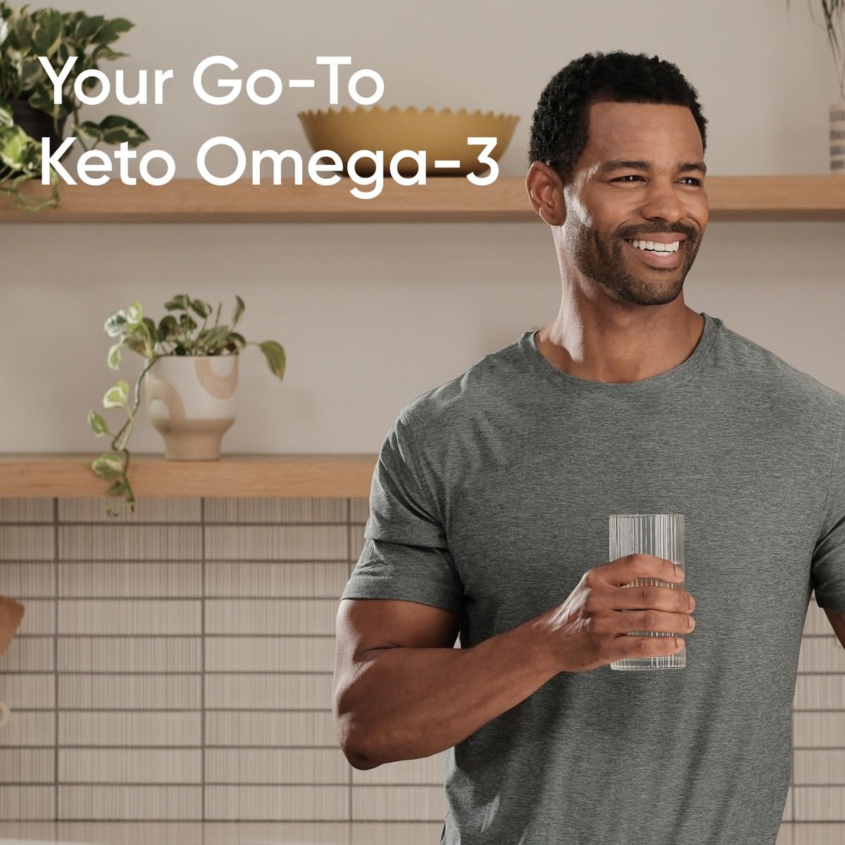 Sports Research Keto Omega Fish Oil with Wild Sockeye Salmon, Antarctic Krill Oil, Astaxanthin & Coconut MCT Oil - 1200mg of EPA & DHA per Serving | Keto Certified & Non-GMO Verified (120 Softgels) - dailyvitalstore