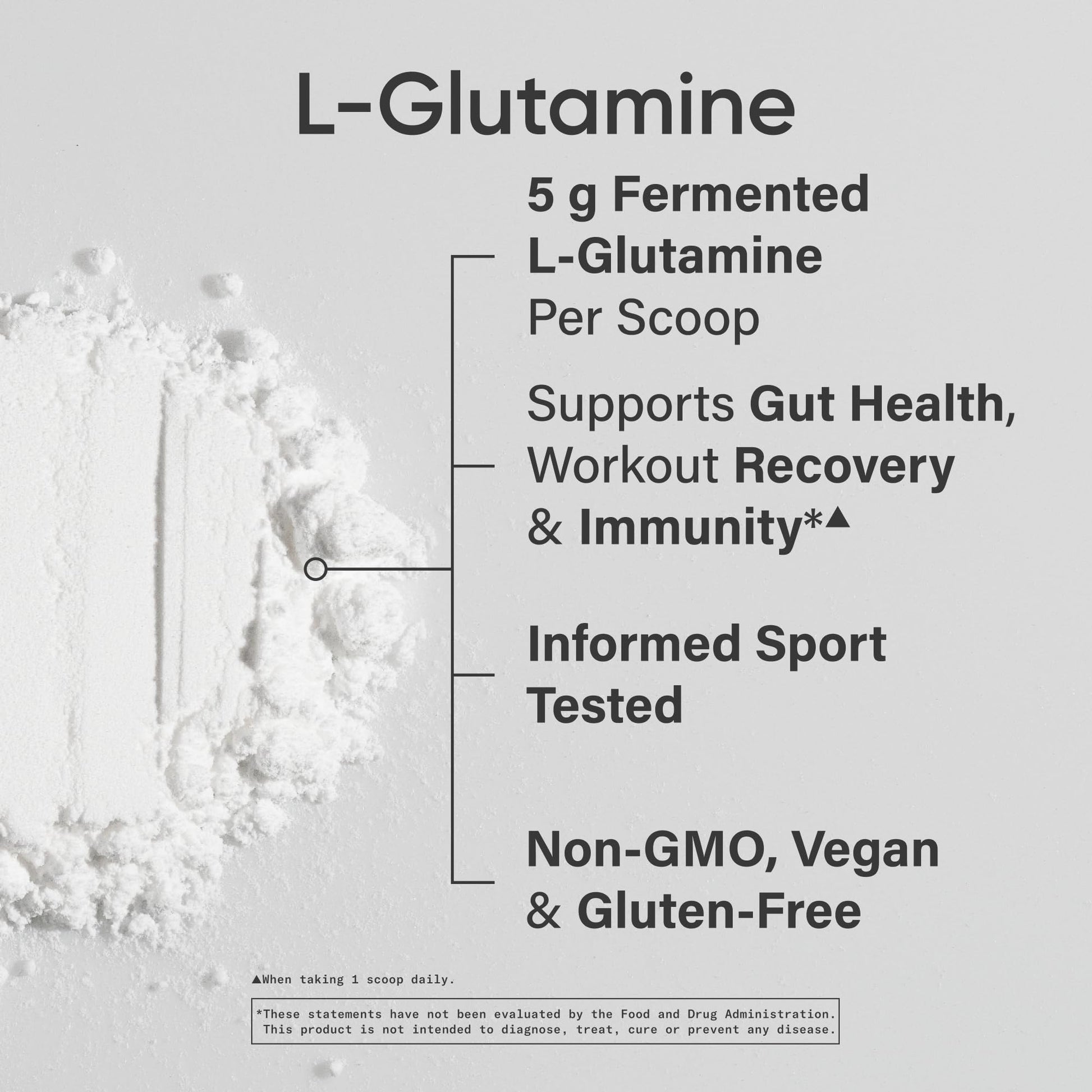 Sports Research L-Glutamine - Workout Recovery, Immune Health & Gut Health Support - 5 G Per Serving - 10.58 Oz - dailyvitalstore