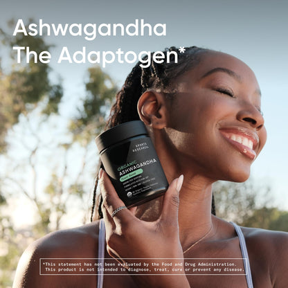 Sports Research® Organic Ashwagandha – Adaptogen for Relaxation, Calm & Sleep Support – Made with Organic KSM-66® – 600 mg – Non-GMO Verified, Gluten-Free, Certified Vegan – 90 Veggie Capsules - dailyvitalstore