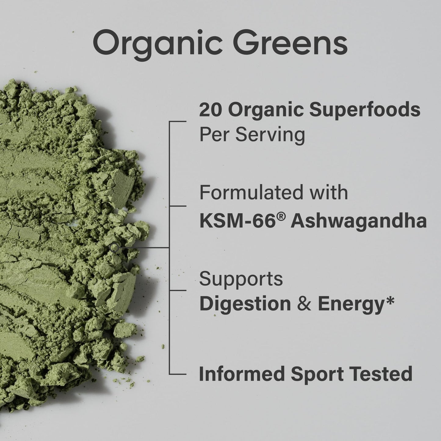 Sports Research® Organic Pineapple Coconut Greens - Digestive Health, Natural Energy & Mood Support* - Certified Organic Powder - 20 Servings - dailyvitalstore