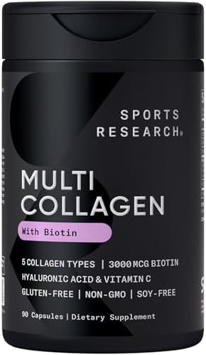 Sports Research® Supplements for Women Pack - Phytoceramides 350mg for Healthy Skin and Hydration + Biotin-Infused Collagen Peptides Complex - dailyvitalstore