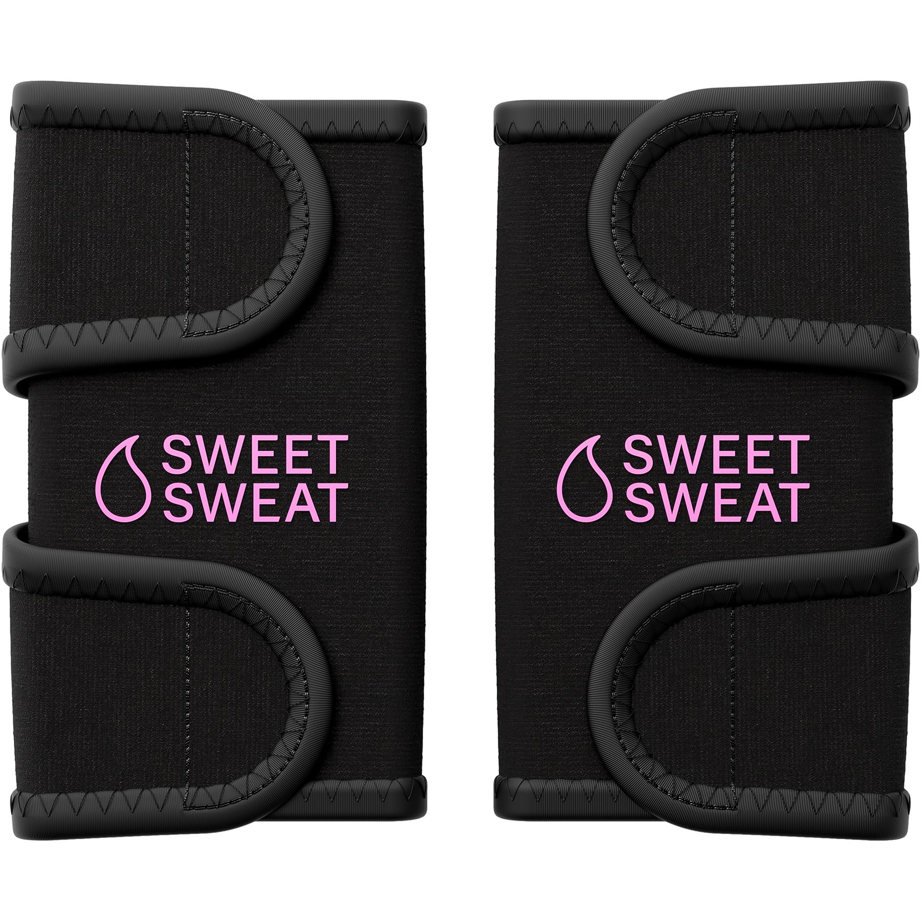 Sports Research Sweet Sweat® Arm Trimmers - Premium Sweat-Enhancing Arm Wraps for Women & Men - 3 Adjustable Sizes - dailyvitalstore