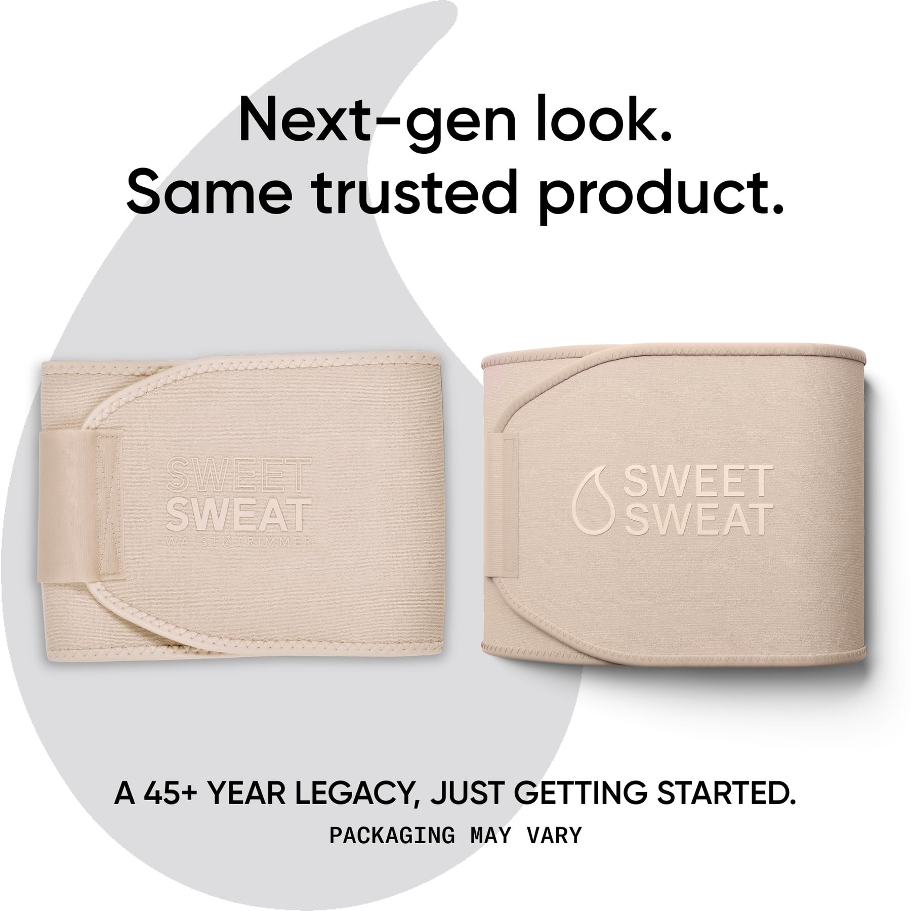 Sports Research Sweet Sweat Toned Waist Trimmer for Women and Men | Premium Waist Trainer Belt to 'Tone' your Stomach Area (Quartz, Small) - dailyvitalstore