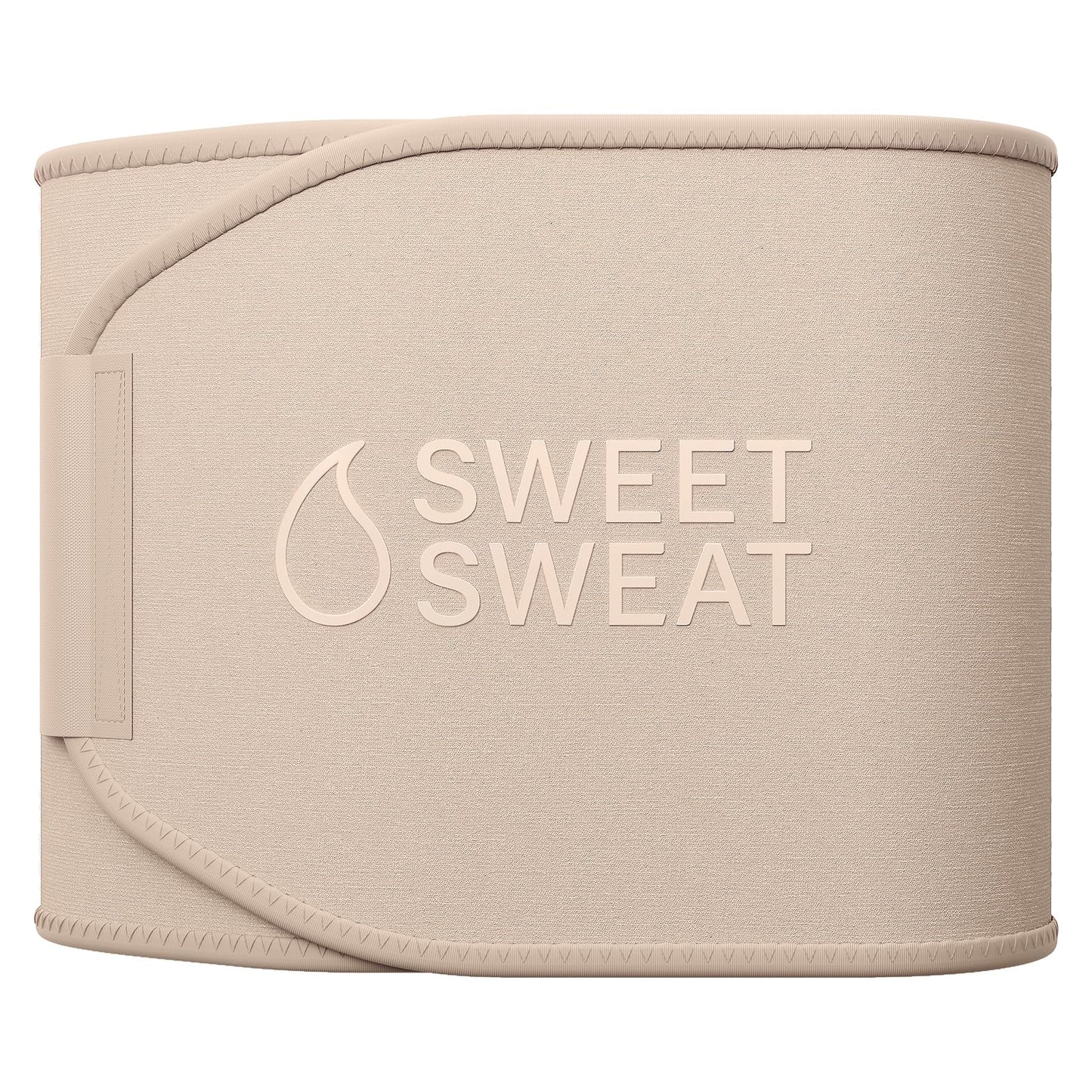 Sports Research Sweet Sweat Toned Waist Trimmer for Women and Men | Premium Waist Trainer Belt to 'Tone' your Stomach Area (Quartz, Small) - dailyvitalstore