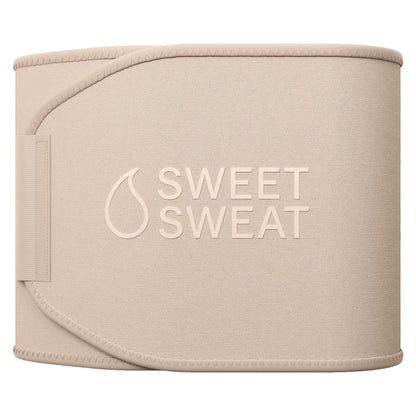 Sports Research Sweet Sweat Toned Waist Trimmer for Women and Men | Premium Waist Trainer Belt to 'Tone' your Stomach Area (Quartz, Small) - dailyvitalstore