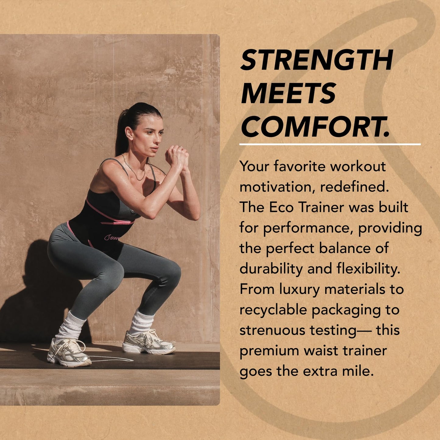 Sports Research Sweet Sweat Waist Trimmer 'Eco Series' - Premium Waist Trainer Ab Belt with Yulex Technology - Eco Friendly · Adjustable Fit · Neoprene Free - XL Pink - dailyvitalstore