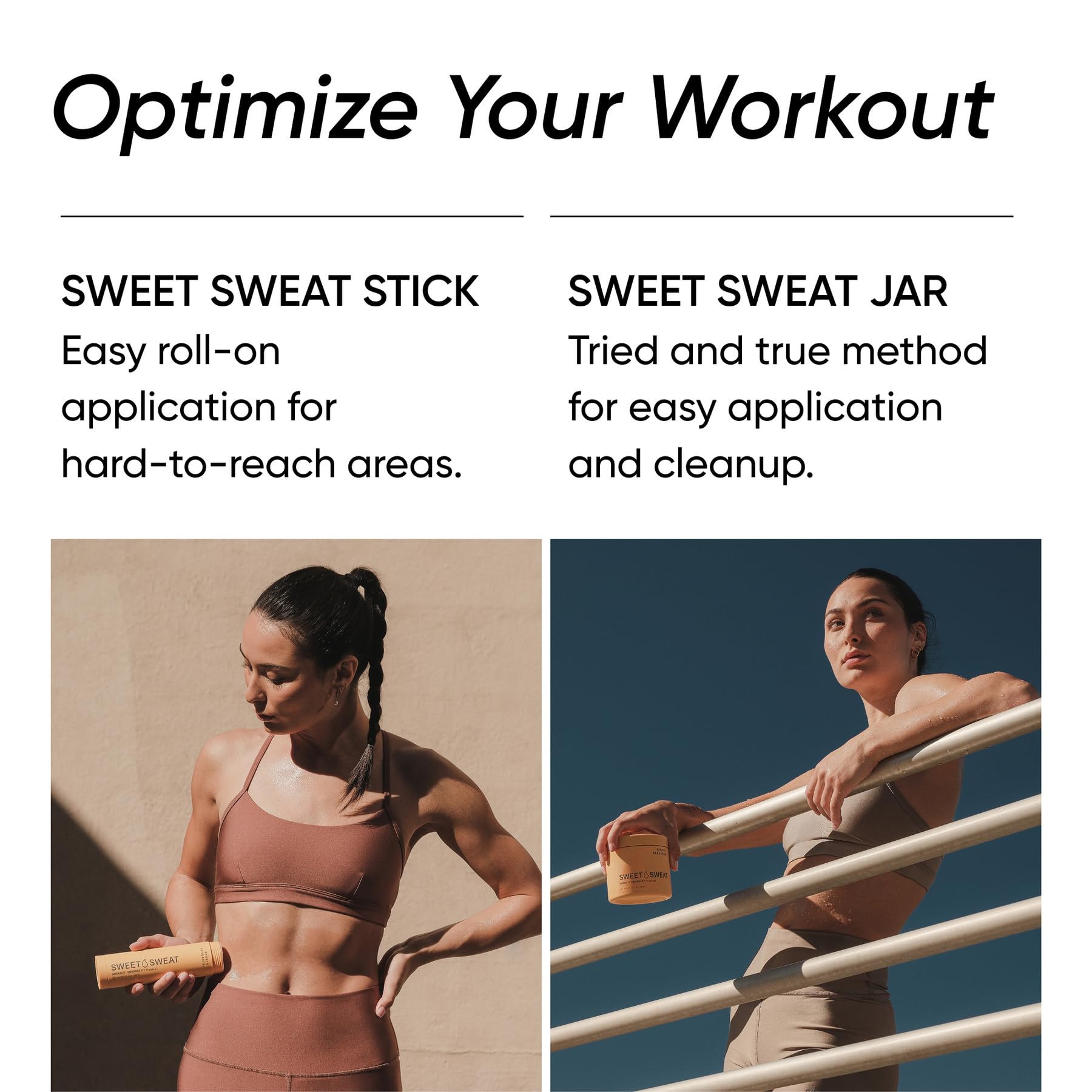 Sports Research Sweet Sweat Workout Enhancer Roll-On Gel Stick - Sweat Harder and Faster, Helps Promote Water Weight Loss, Use with Sweet Sweat Waist Trimmer - dailyvitalstore