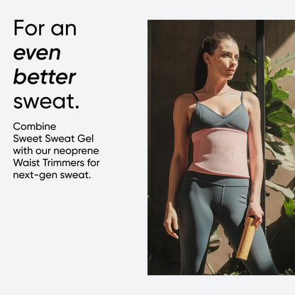 Sports Research Sweet Sweat Workout Enhancer Roll-On Gel Stick - Sweat Harder and Faster, Helps Promote Water Weight Loss, Use with Sweet Sweat Waist Trimmer - dailyvitalstore