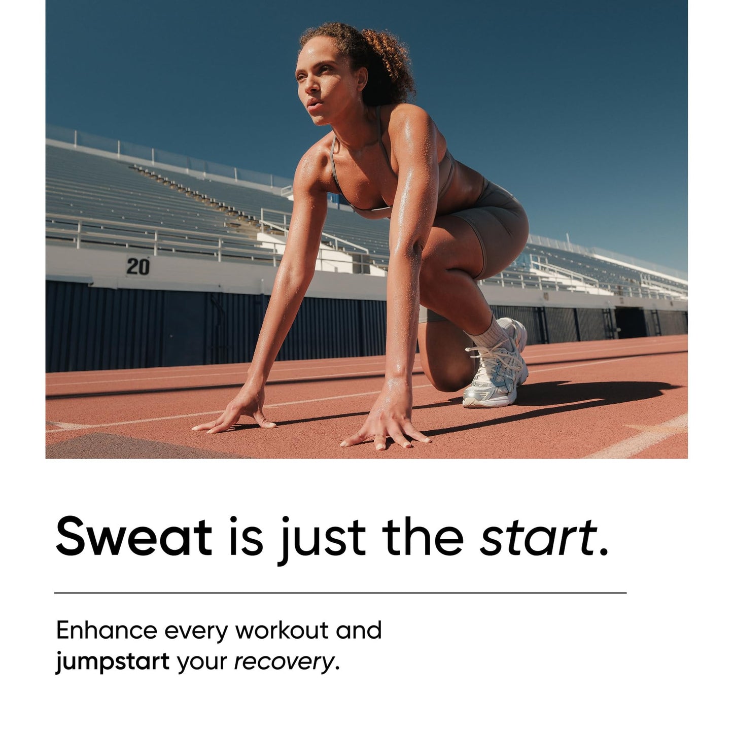 Sports Research Sweet Sweat Workout Enhancer Roll-On Gel Stick - Sweat Harder and Faster, Helps Promote Water Weight Loss, Use with Sweet Sweat Waist Trimmer - dailyvitalstore