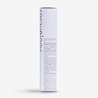 Sprayology Arnica Power - Homeopathic Oral Spray to Alleviate Muscle and Joint Discomfort | Vegan | Gluten-Free | All Natural | Lactose Free | Vegan | 30 Day Supply (1.38 fl oz) - dailyvitalstore
