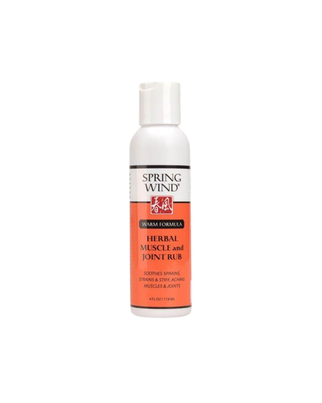 Spring Wind Herbal Muscle and Joint Rub (Warm Version) - Soothes Sprains, Strains, and Stiff, Aching Muscles and Joints - dailyvitalstore