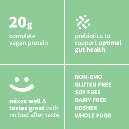 Sprout Living Epic Protein, Plant Based Protein & Superfoods Powder, Chocolate Maca Powder | 20 Grams Organic Protein Powder, Vegan, Non Dairy, Non-GMO, Gluten Free - dailyvitalstore