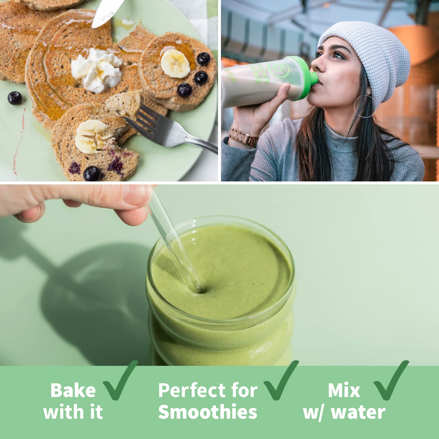 Sprout Living Epic Protein, Plant Based Protein & Superfoods Powder, Vanilla Lucuma Powder | 20 Grams Organic Protein Powder, Vegan, Non Dairy, Non-GMO, Gluten Free, Low Sugar (1 Pound, 12 Servings) - dailyvitalstore