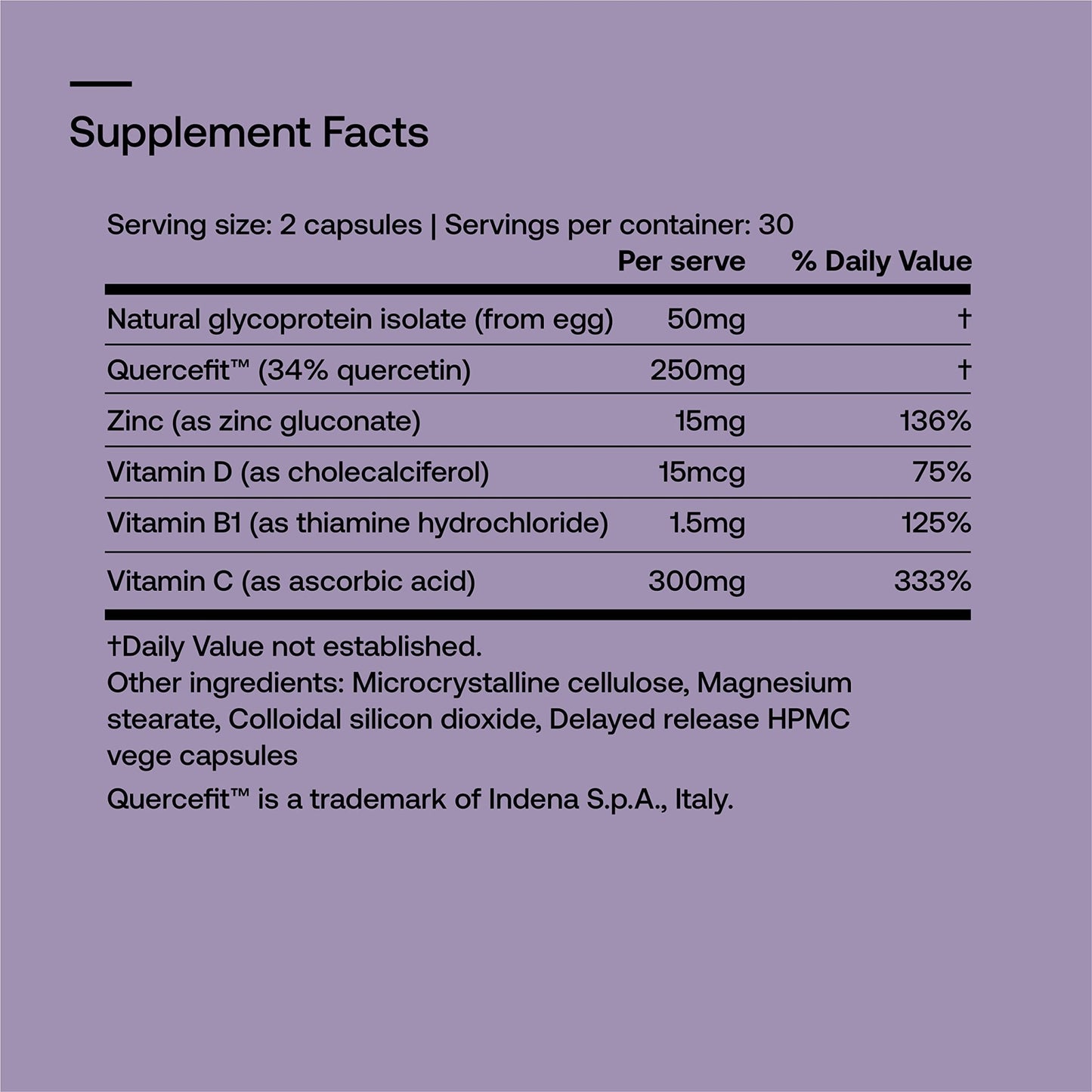 SRW Imm¹ Defence | Supports Immune System Health | 60 Vege Capsules | Supplement for Immune Response | Contains Natural Glycoprotein Isolate (Muno-IgY™) and Quercetin - dailyvitalstore