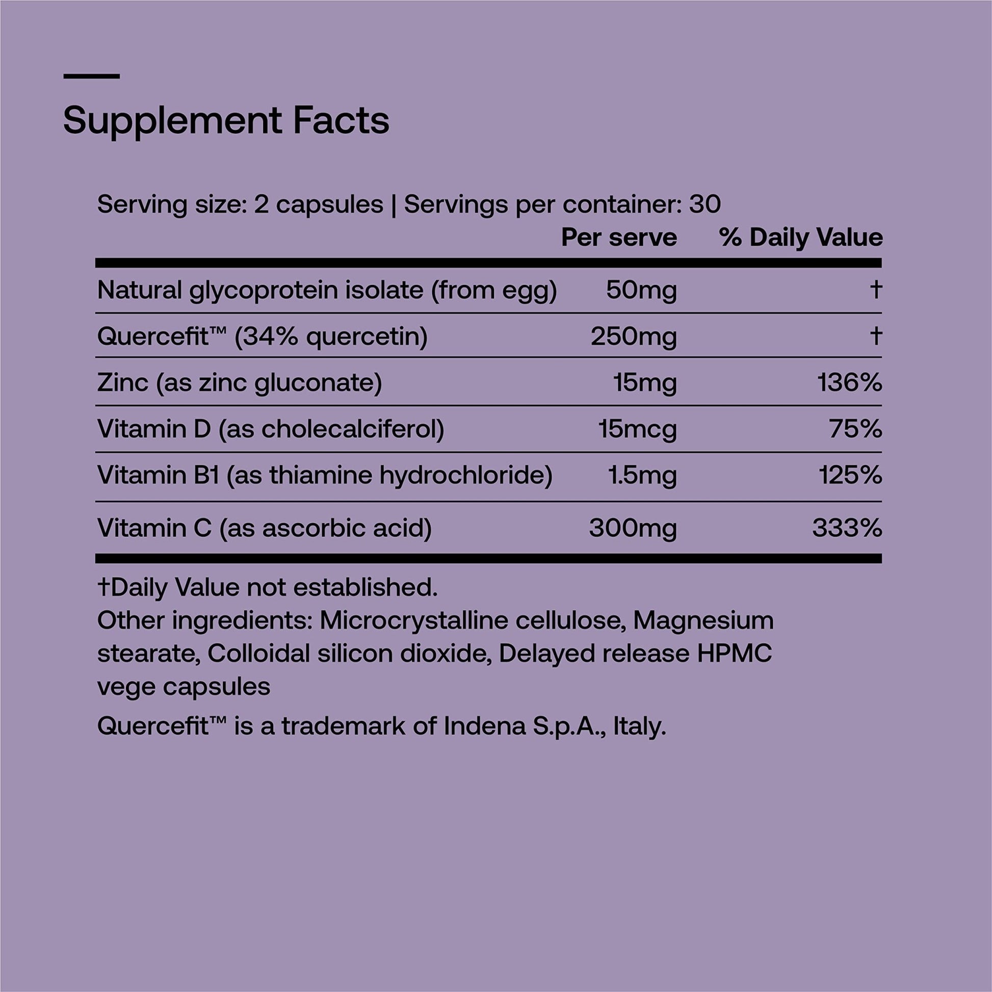 SRW Imm¹ Defence | Supports Immune System Health | 60 Vege Capsules | Supplement for Immune Response | Contains Natural Glycoprotein Isolate (Muno-IgY™) and Quercetin - dailyvitalstore