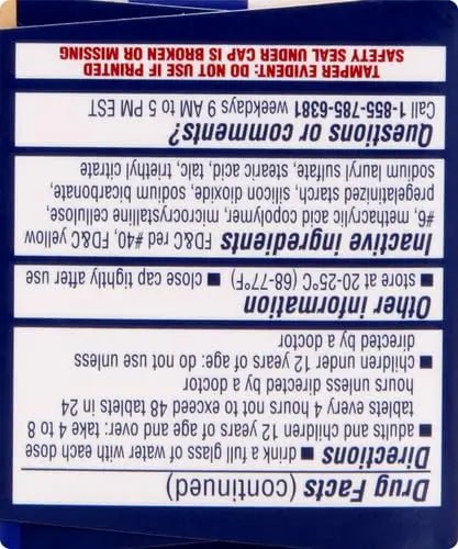 St. Joseph Aspirin Pain Reliever (NSAID) 81mg, Enteric Safety Coated, Adult Low Dose Regimen, 36 ct - dailyvitalstore