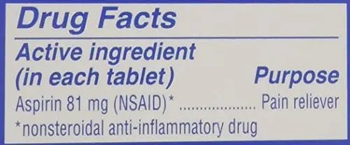 St. Joseph Orange Chewable 81mg Aspirin, 36 Tablets (Pack of 6) - dailyvitalstore