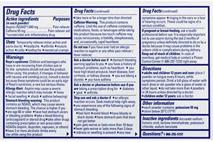 Stanback Headache Powders, Fast Pain Relief with Aspirin (NSAID) and Caffeine, 50 Count (3 Pack) - dailyvitalstore