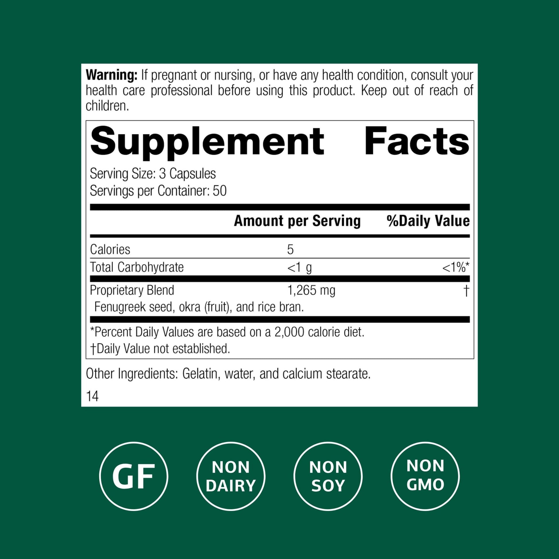 Standard Process Fen-Gre - Supports Respiratory Support & Healthy Metabolism - Aids Healthy Levels of Mucus & Phlegm - Supports Lung Health & Bronchial Tubes - Gluten-Free & Non-Dairy - 150 Capsules - dailyvitalstore
