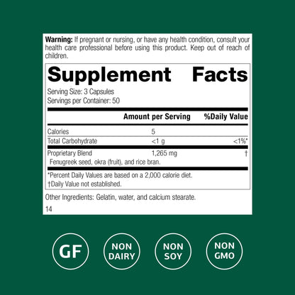 Standard Process Fen-Gre - Supports Respiratory Support & Healthy Metabolism - Aids Healthy Levels of Mucus & Phlegm - Supports Lung Health & Bronchial Tubes - Gluten-Free & Non-Dairy - 150 Capsules - dailyvitalstore