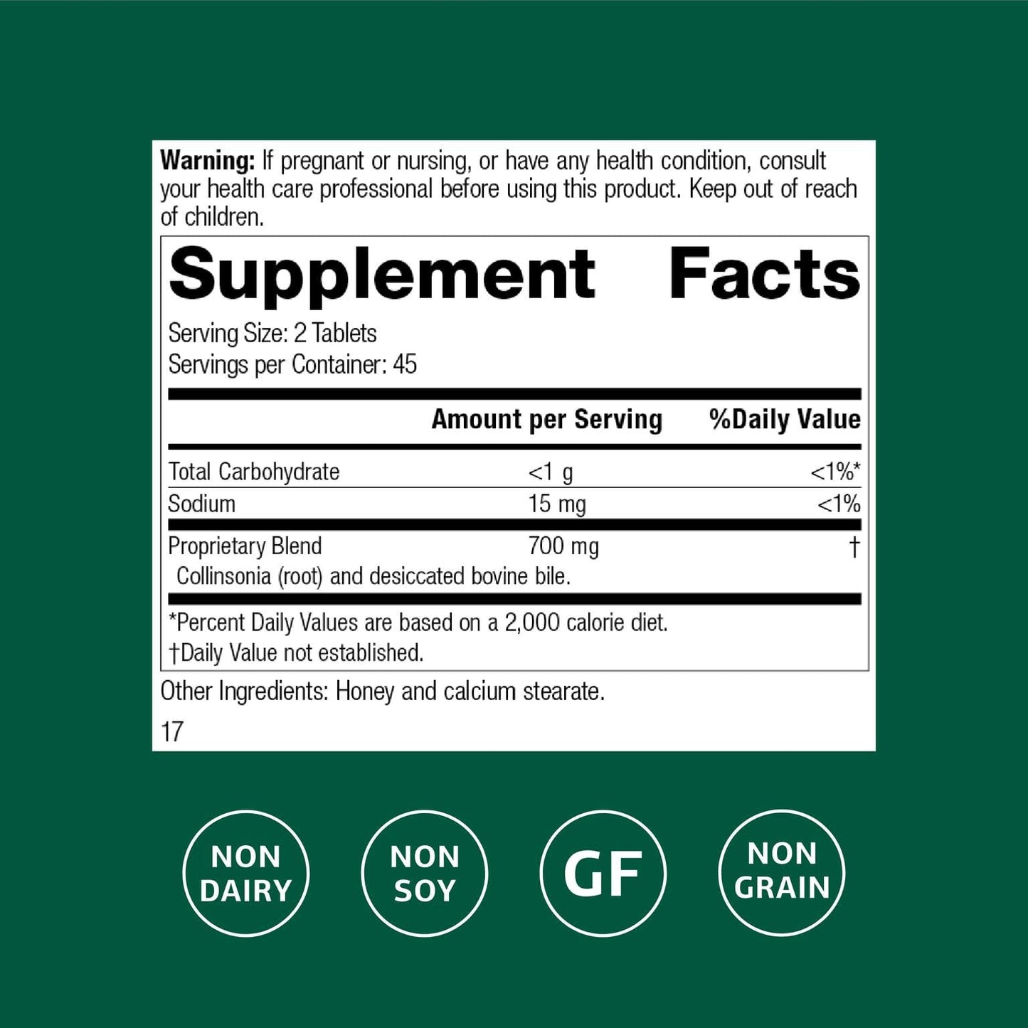 Standard Process Inc. Cholacol - Gallbladder Support Supplement - Fat Digestion Supplement for Digestive Health & Bile Support - dailyvitalstore